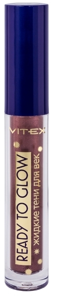 Тени Витекс Ready to glow 110 тени для век жидкие тон 110 pearly wine ready to glow витэкс 3 6г