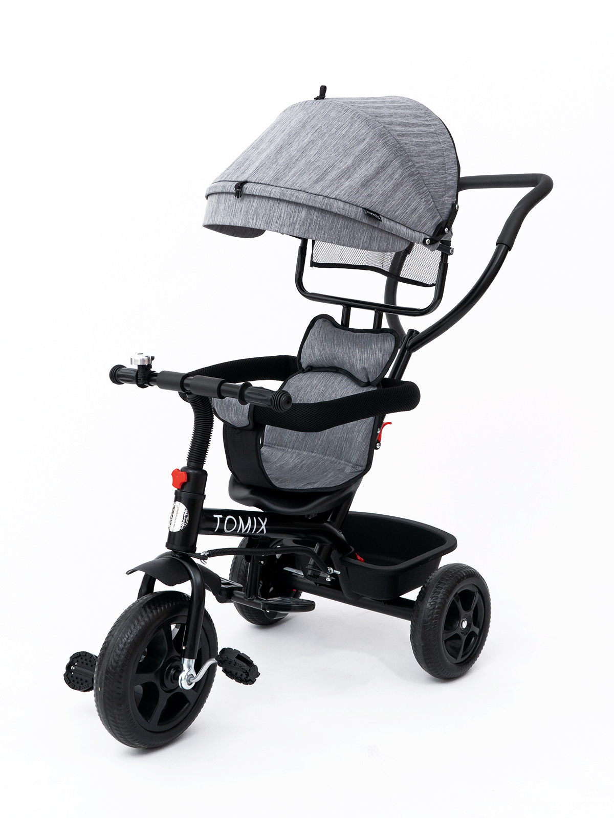 фото Велосипед трехколесный tomix baby trike, серый 180-4/grey