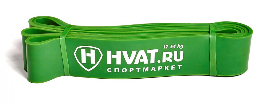 Резиновая петля Зеленая HVAT (17-54 кг)