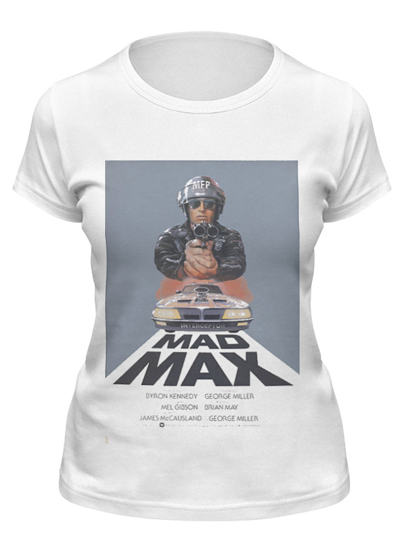 

Футболка женская Printio Mad max белая XL, Белый, Mad max
