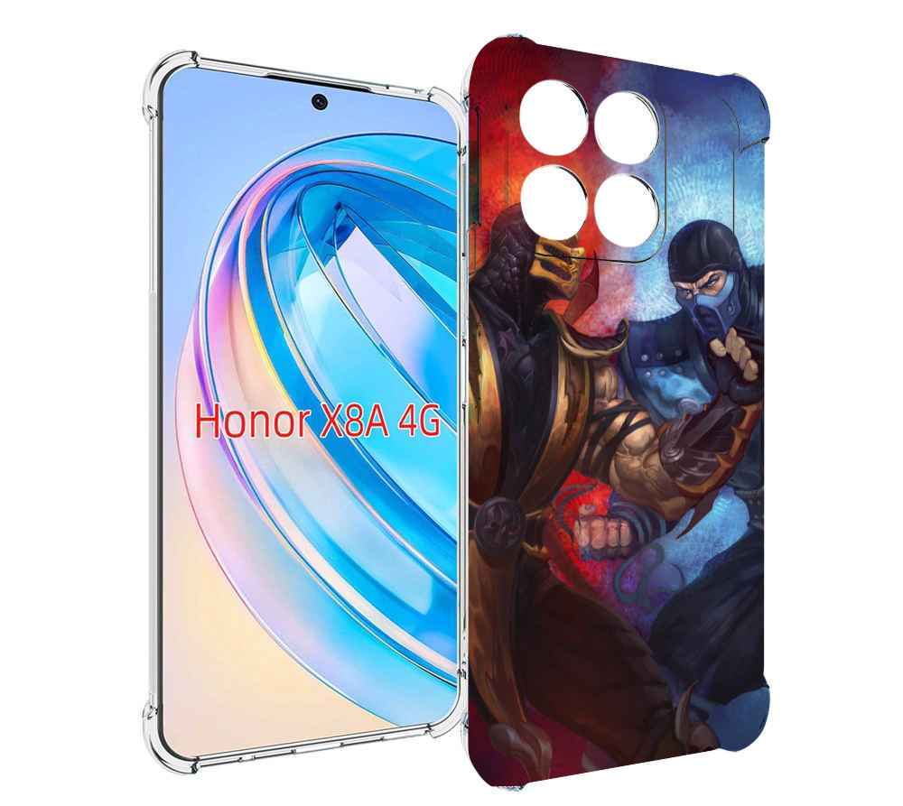 

Чехол MyPads Mortal Kombat art для Honor X8a, Tocco