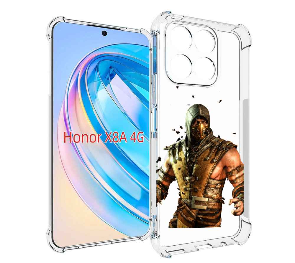 

Чехол MyPads Mortal Kombat scorpion для Honor X8a, Tocco