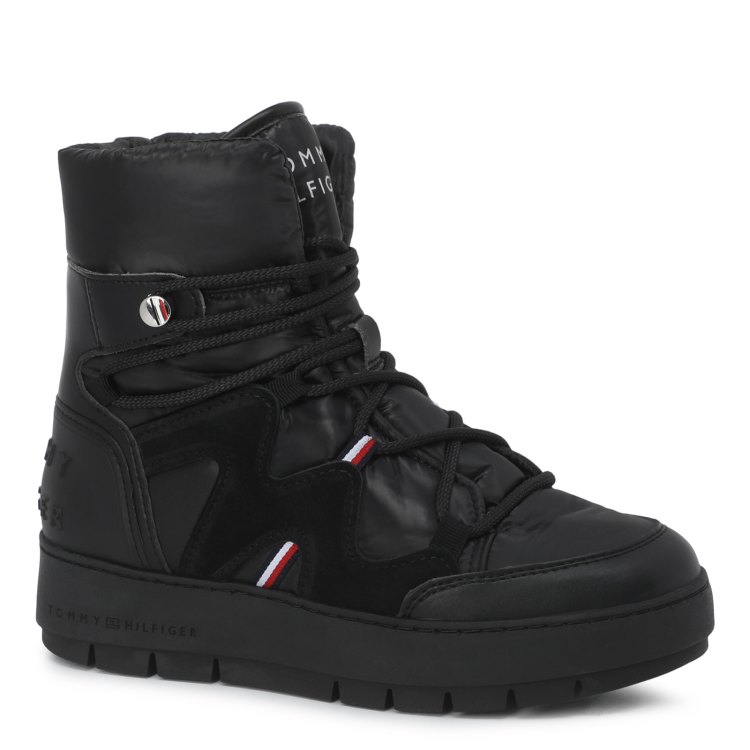 

Ботинки женские Tommy Hilfiger FW0FW06052 черные 40 EU, FW0FW06052