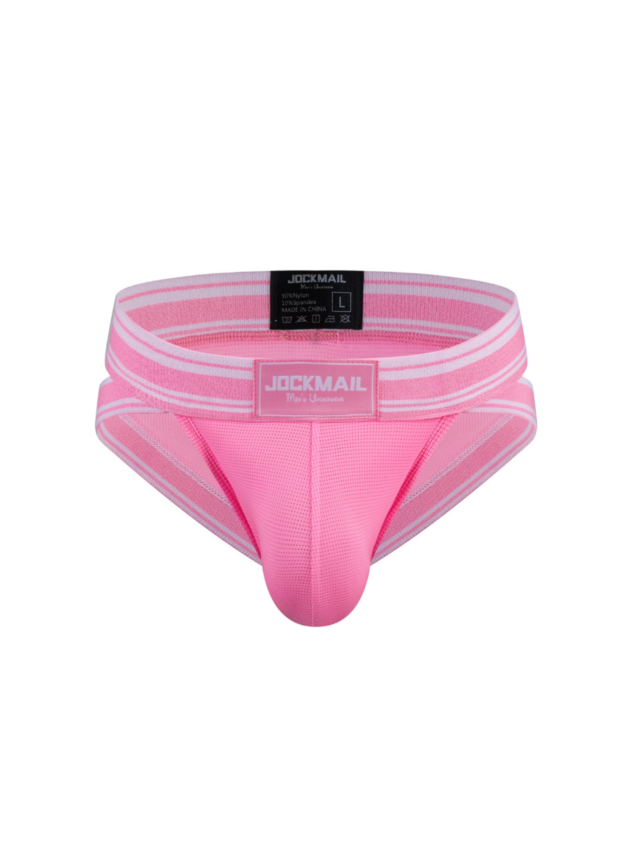 

Трусы мужские JOCKMAIL 2024 розовые 2XL, Розовый, 2024