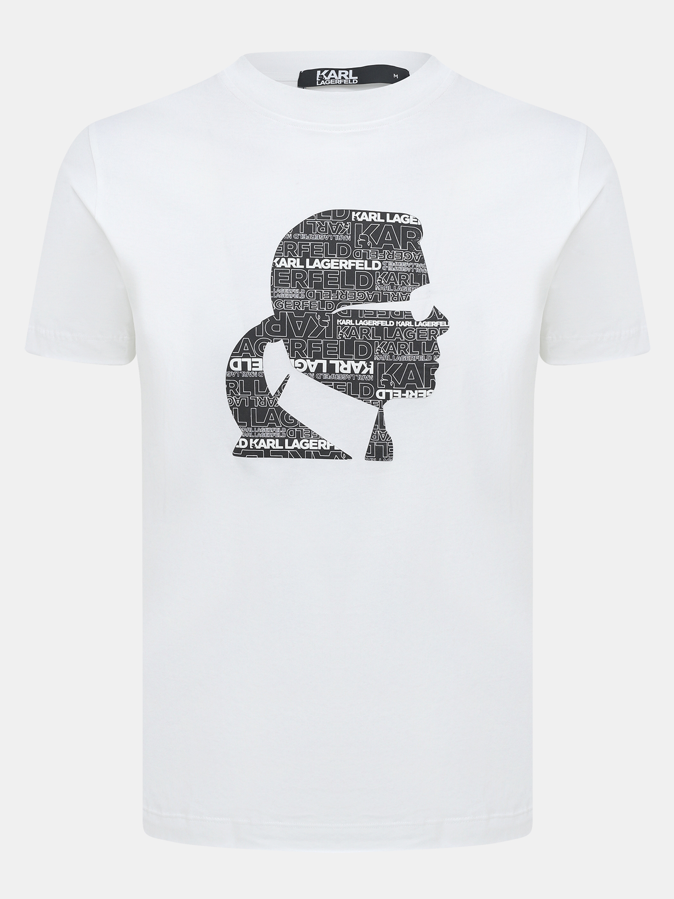 

Футболка мужская Karl Lagerfeld 471931 белая 56-58 RU, Белый, 471931