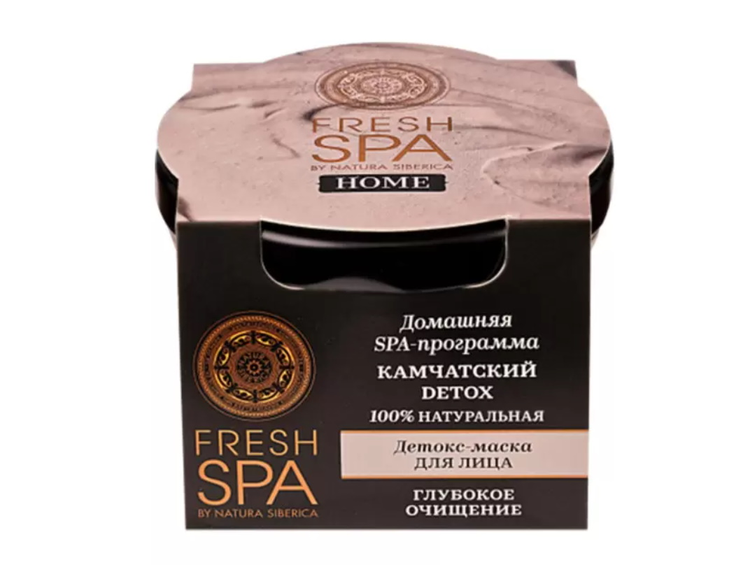 

Детокс-маска для лица Natura Siberica Fresh SPA Home Detox Камчатский 75 мл