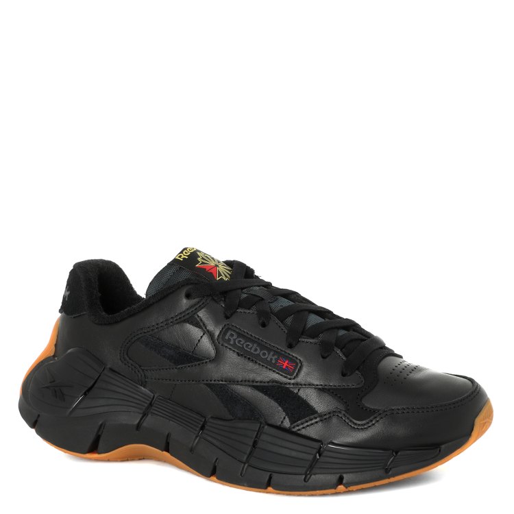 фото Кроссовки мужские reebok zig kinetica 2.5 pl черные 44.5 eu