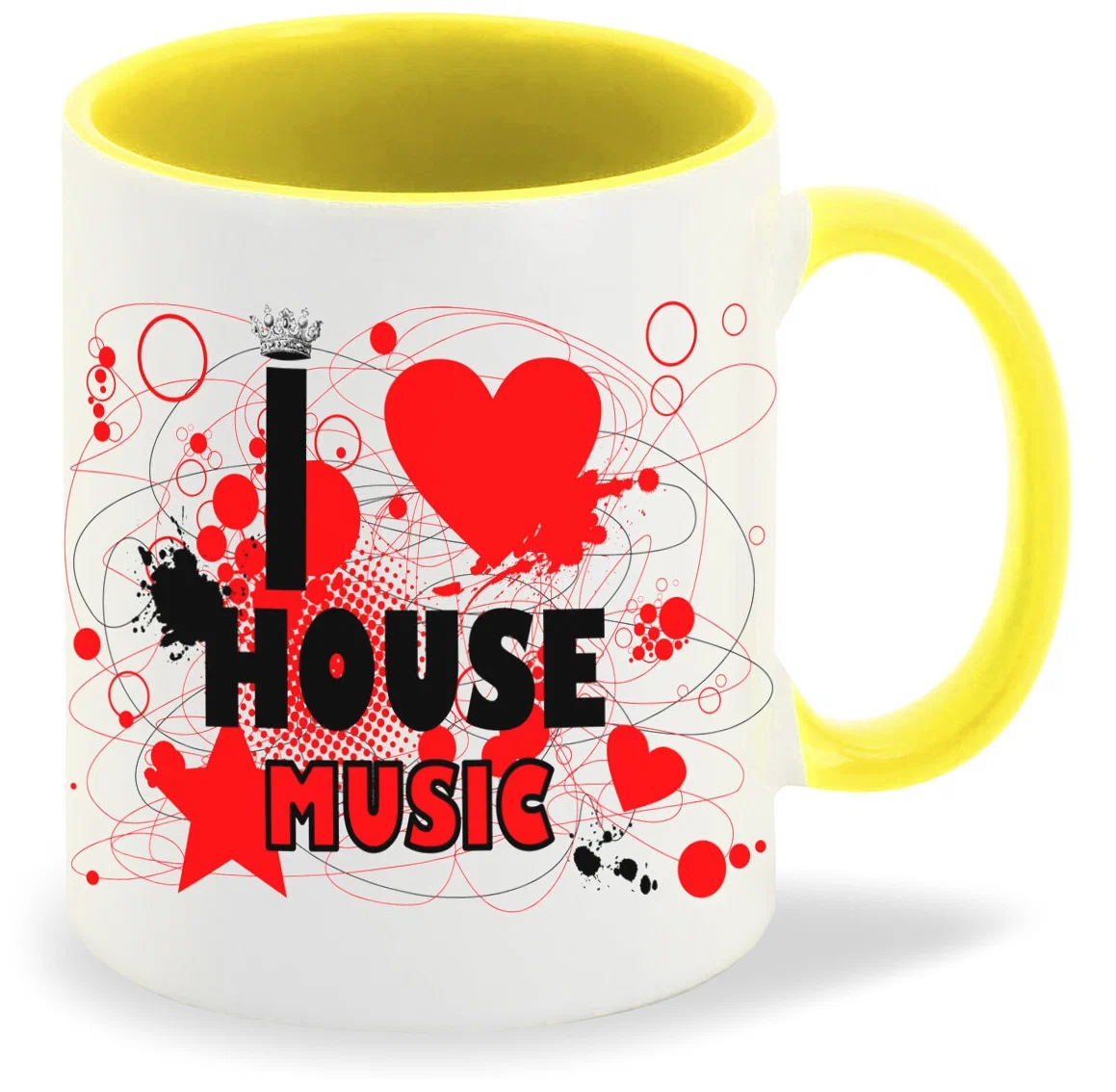 

Кружка CoolPodarok I love house music