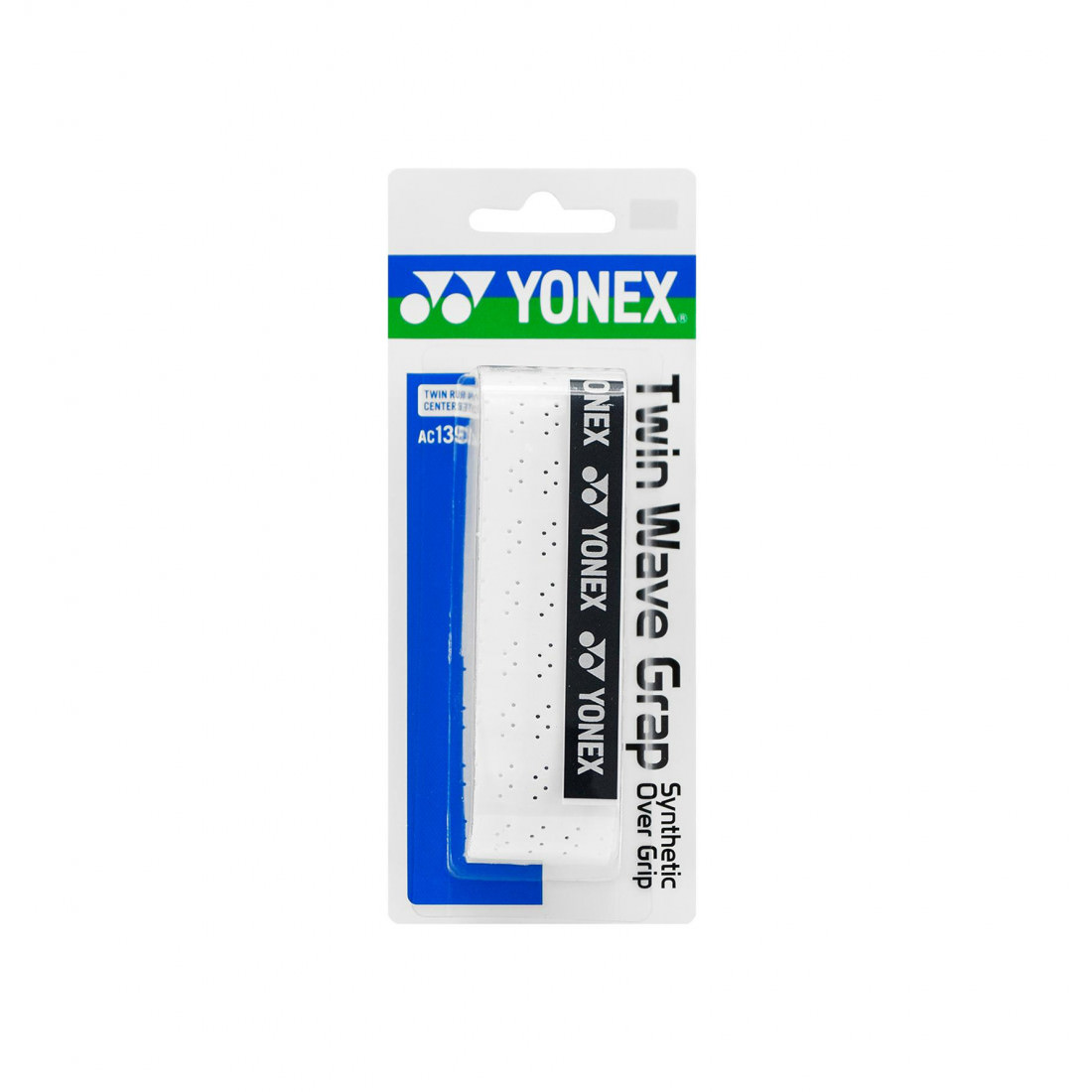 Обмотка для ручки ракетки Yonex Overgrip AC139EX Twin Wave Grap x1, White