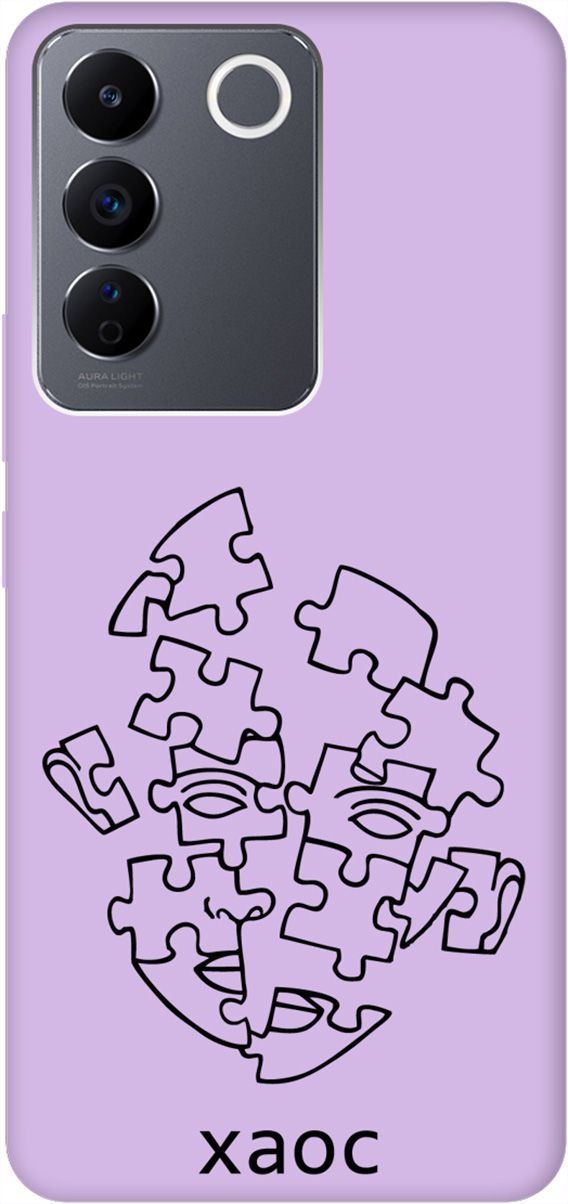 Силиконовый чехол на Vivo V27e 