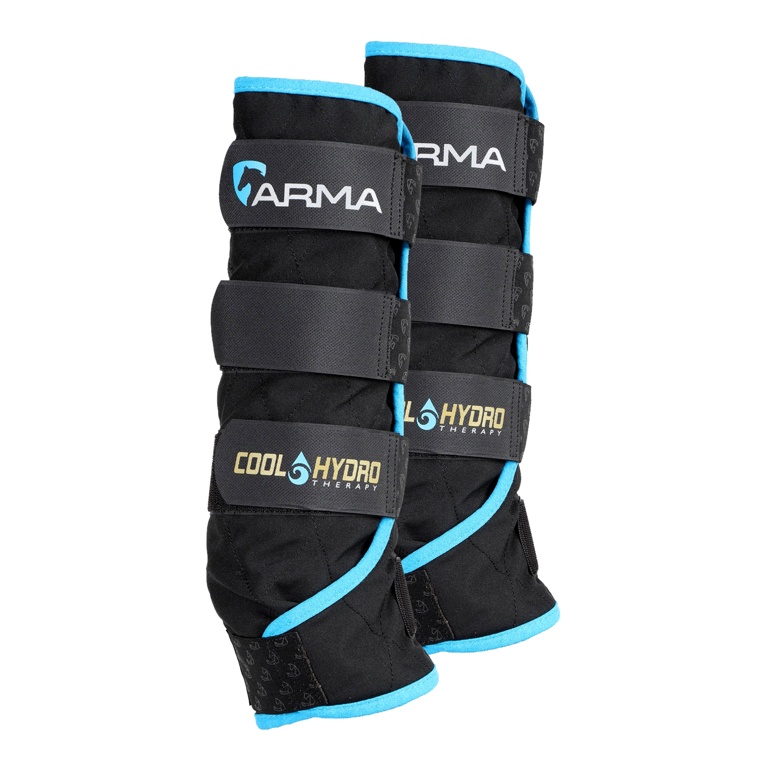 

Ногавки охлаждающие для лошади SHIRES Cool Hydro Therapy Boots, FULL, чёрный, Черный