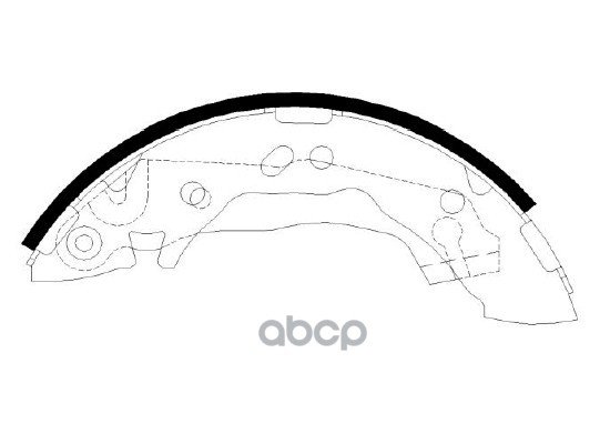 

HSB HS0003 Колодки тормозные барабанные HYUNDAI: ACCENT 95-00 1шт