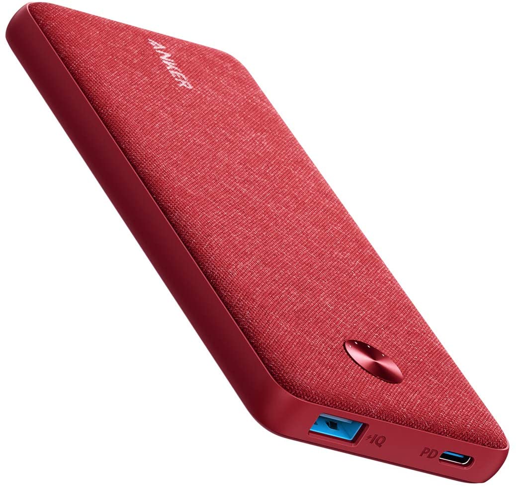 фото Внешний аккумулятор anker powercore iii sense 10000 mah (red)