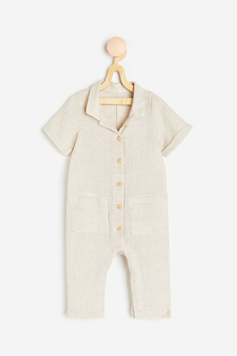 

Комбинезон детский H&M 1135125, цвет светло-бежевый, размер 104 (доставка из-за рубежа), 1135125