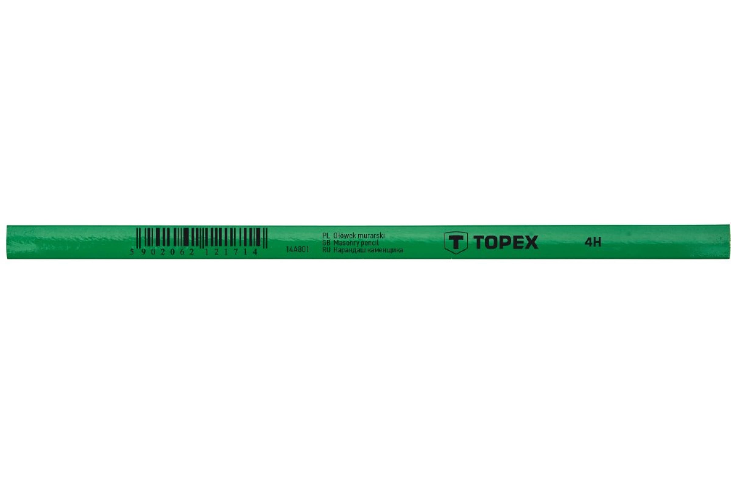 

TOPEX Карандаш каменщика, 240 мм, 4H 14A801