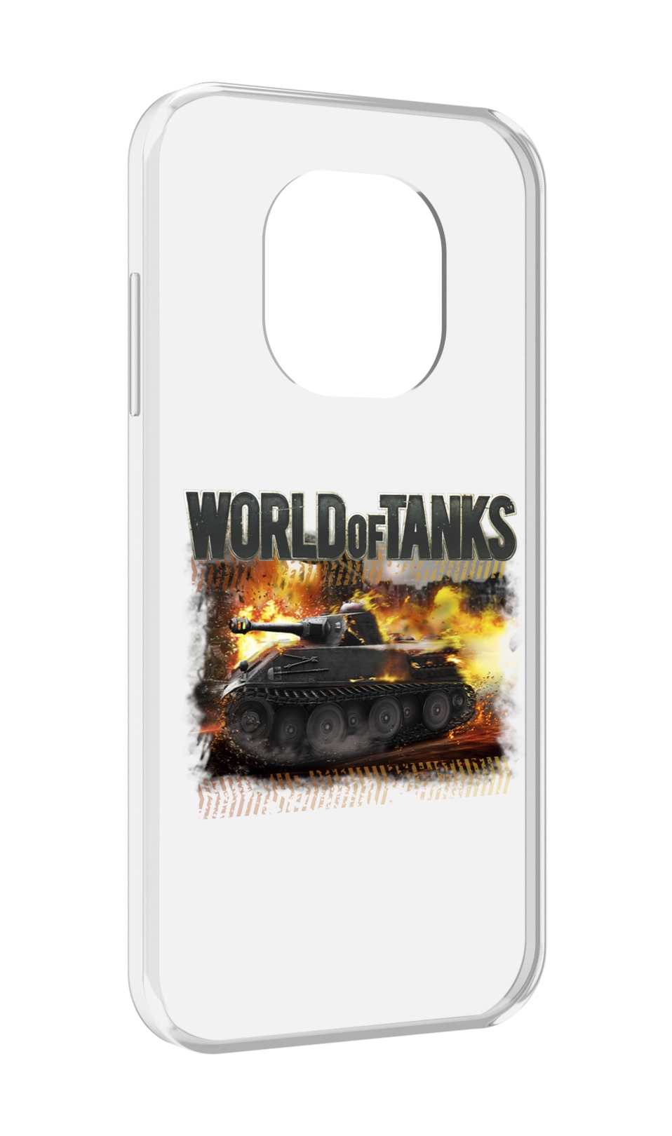 

Чехол MyPads Мир танков-2 для Blackview BL8800 / BL8800 Pro, Прозрачный, Tocco