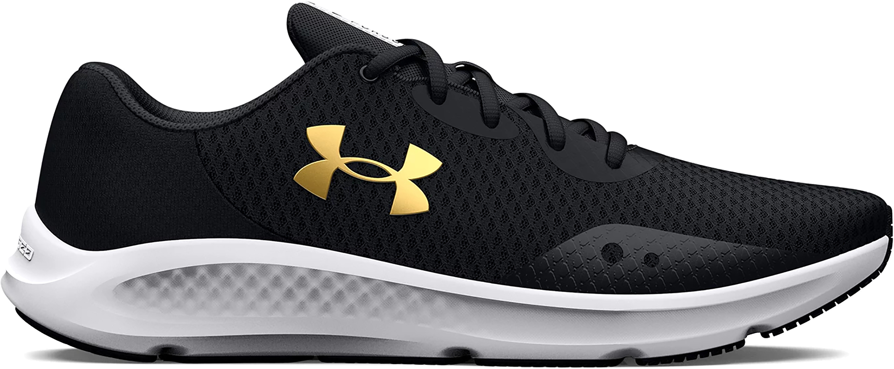 

Кроссовки мужские Under Armour UA Charged Pursuit 3 черные 8 US, Черный, UA Charged Pursuit 3