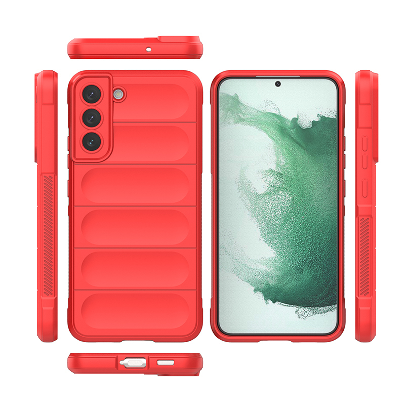

Противоударный чехол Flexible Case для Samsung Galaxy S22+ (красный)
