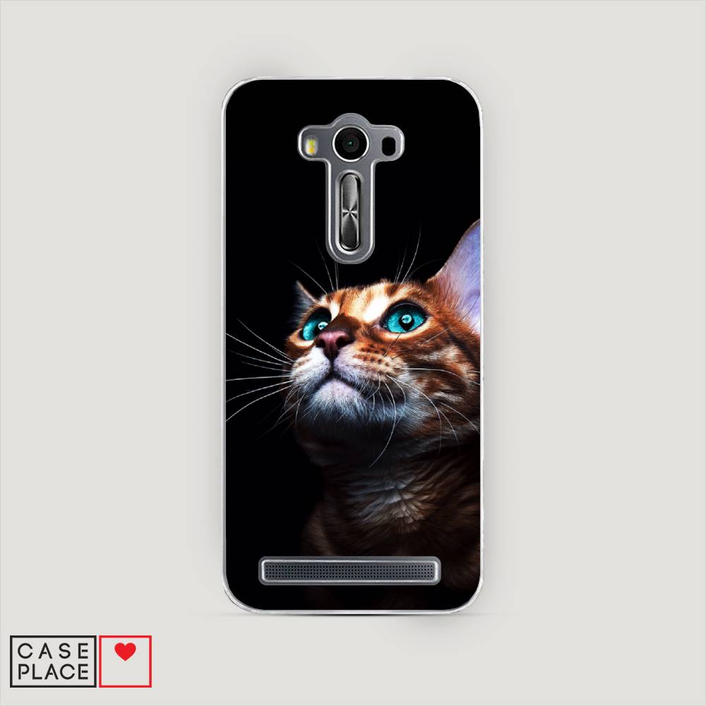 

Чехол Awog на Asus Zenfone 2 Laser ZE500KL "Мечтательный кот", Коричневый, 40150-1