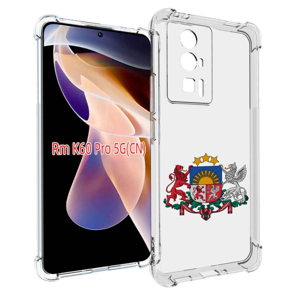 

Чехол MyPads герб-латвии для Xiaomi Redmi K60 Pro, Прозрачный, Tocco