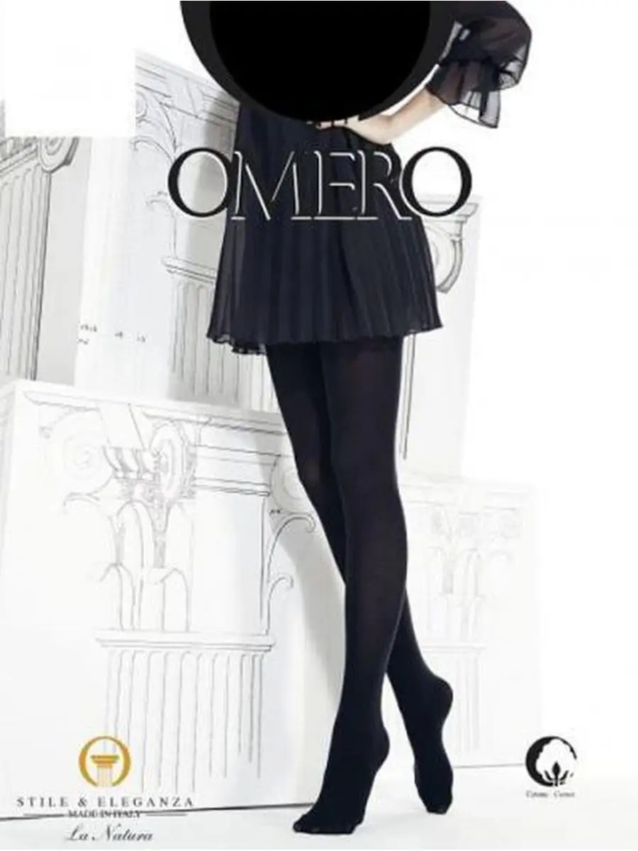 

Колготки женские Omero 21384-10 черные 2, Черный, 21384-10