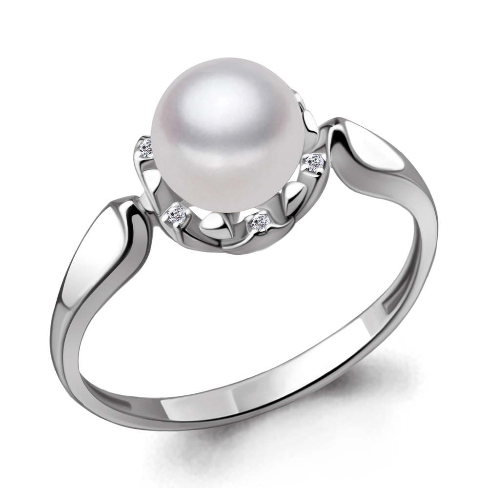 

Кольцо из белого золота с бриллиантом Aquamarine Aquamarine 963822А_585_бз р. 17,5, 963822А_585_бз