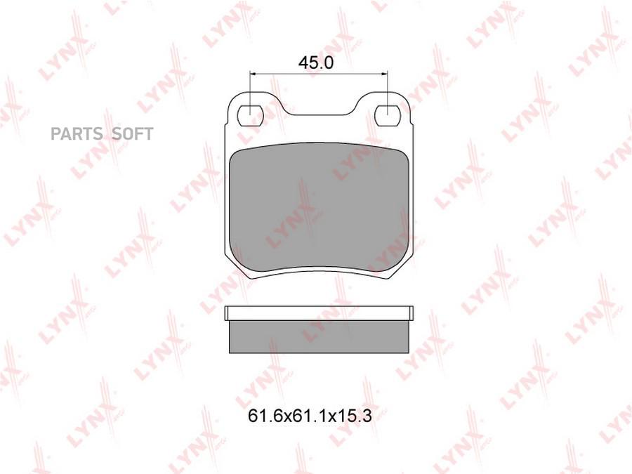 

Колодки дисковые задн. opel omega a-b/vectra b >02, saab 900 96-98/9-3 98-02 Bd-5902