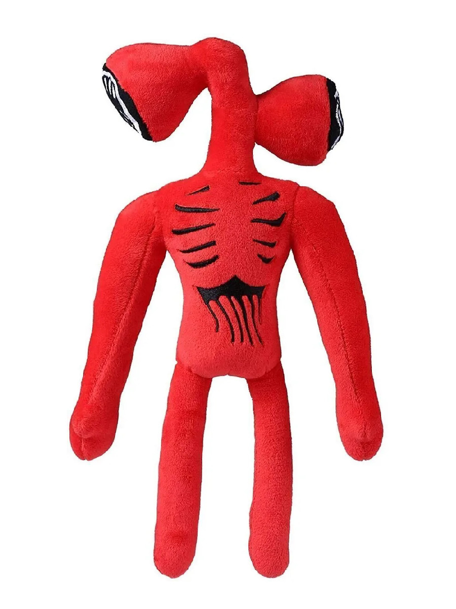 Мягкая игрушка сиреноголовый/Siren Head, 40 см, цвет красный