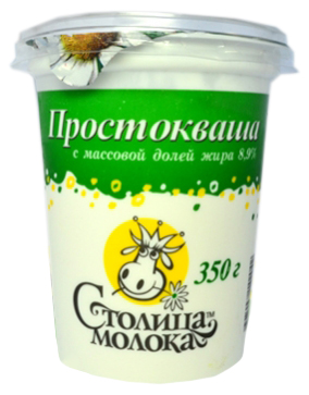 

Простокваша Столица молока 8,9% БЗМЖ 350 мл