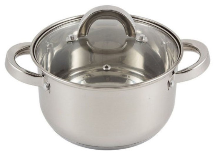 фото Кастрюля с крышкой mallony mediano 5.8л 24*13.5см