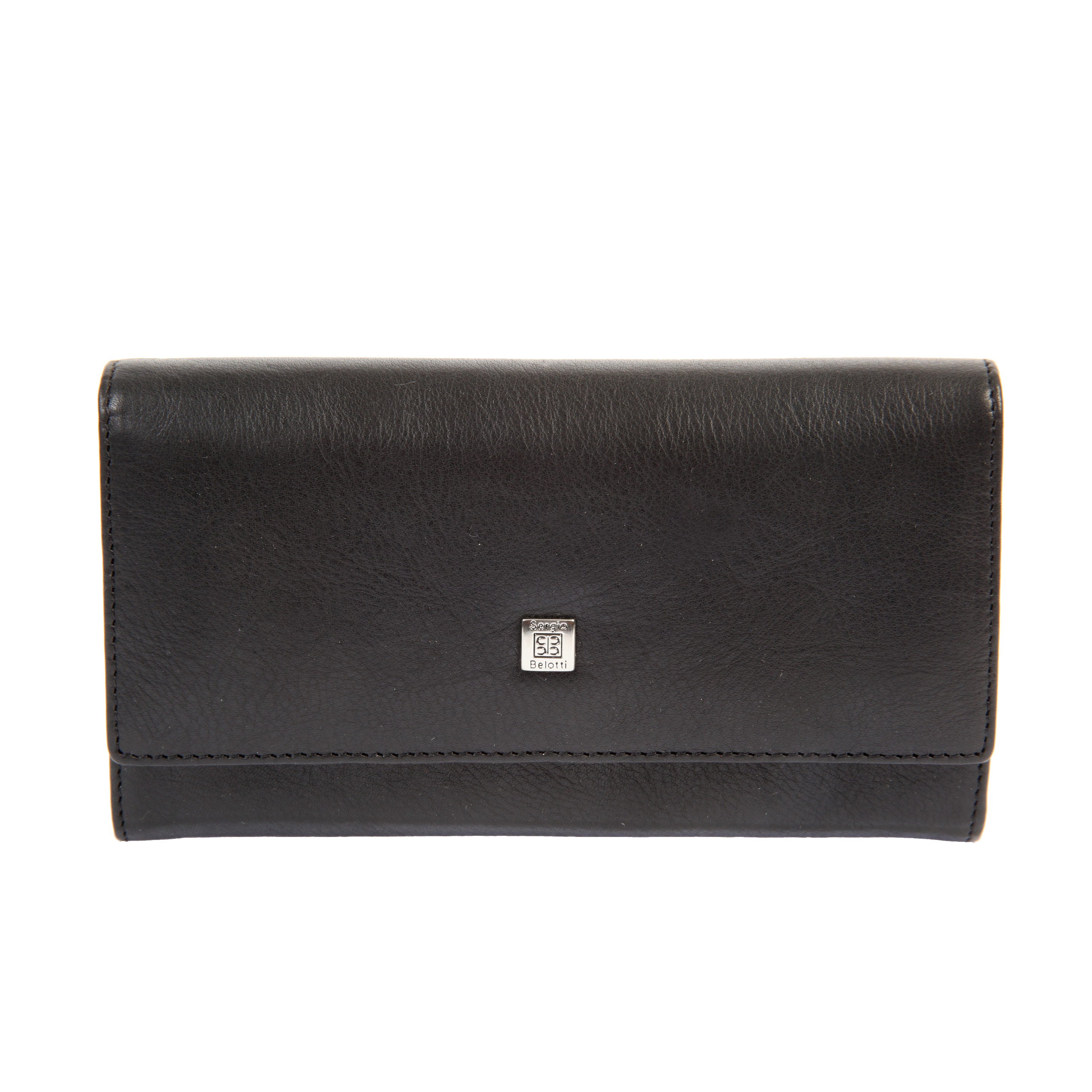 

Кошелек женский Sergio Belotti 1519 black, 1519