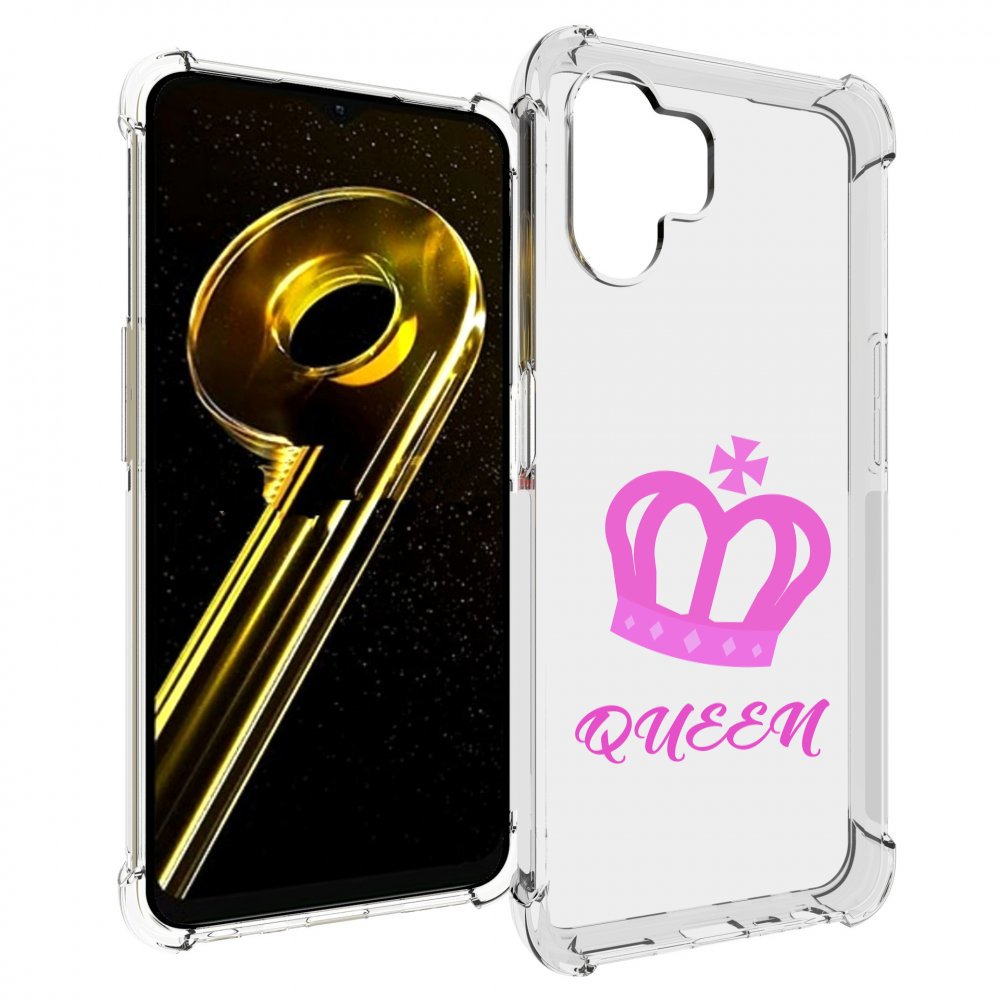 

Чехол бампер MyPads корона-королевы-розовый для Realme 10 5G про..., Прозрачный, Tocco