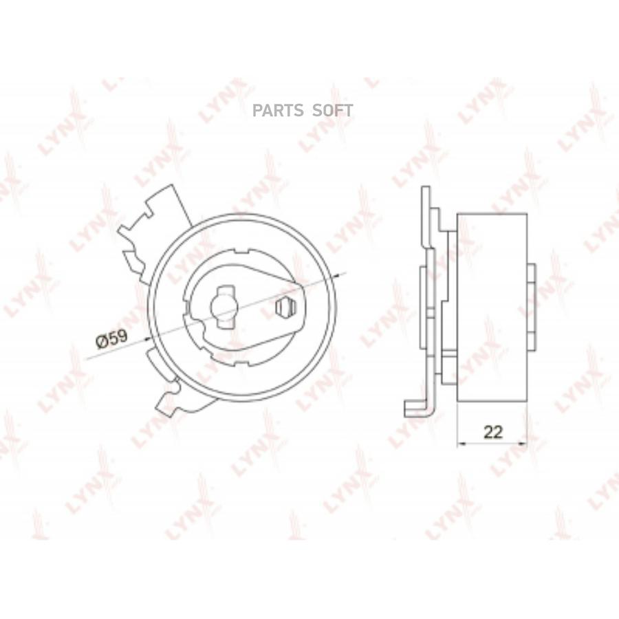 

Pb-1048_ролик натяжной грм chevrolet lacetti/nubira, opel astra 1.4-1.8 92>, saab 9-3 1.8