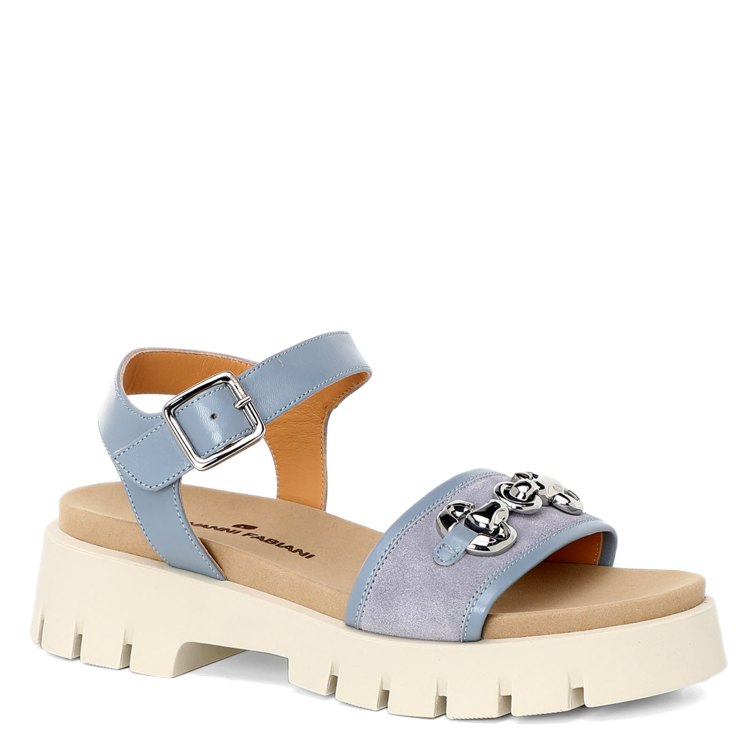 

Босоножки женские Giovanni Fabiani S23702 синие 38 EU, Синий, S23702