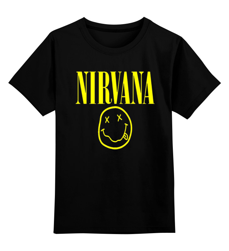 

Футболка детская Printio Nirvana цв. черный р. 116, Nirvana