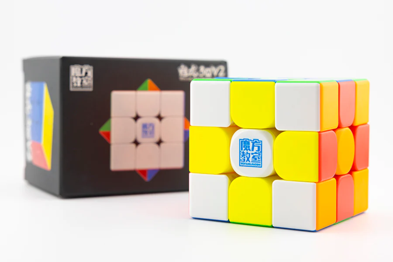 Кубик Рубика магнитный MoYu MeiLong 3x3 V2 M, color