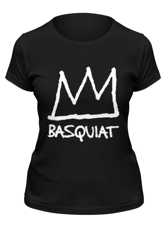 

Футболка женская Printio Basquiat черная XL, Черный, Basquiat