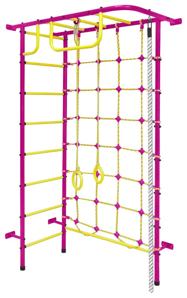 фото Детский спортивный комплекс пионер №27 пурпурно-желтый pioneer