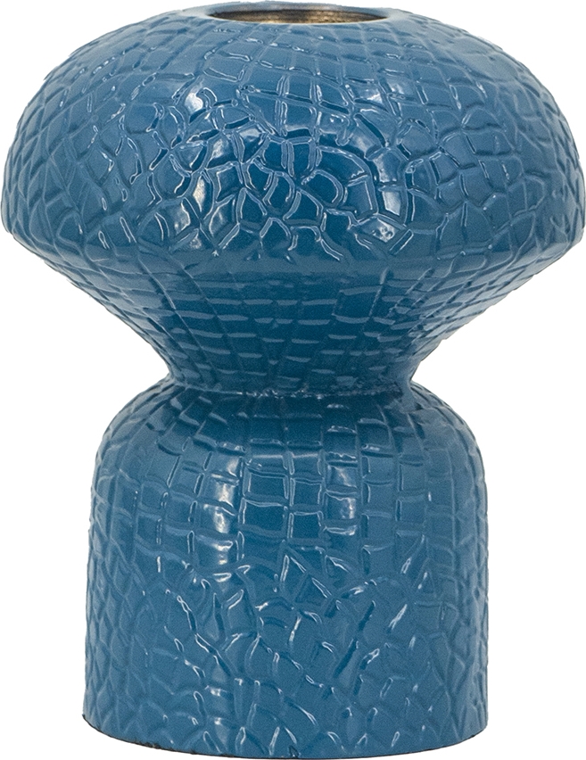 фото Ваза 13x13x16см glasar lb78219-blue