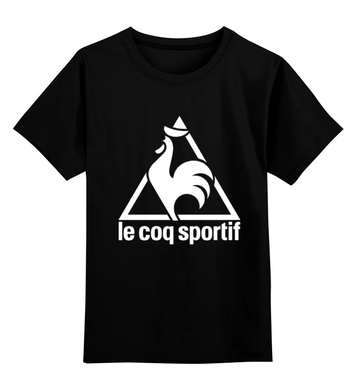 

Футболка детская Printio Le coq sportif t-shirt цв. черный р. 116, Le coq sportif t-shirt