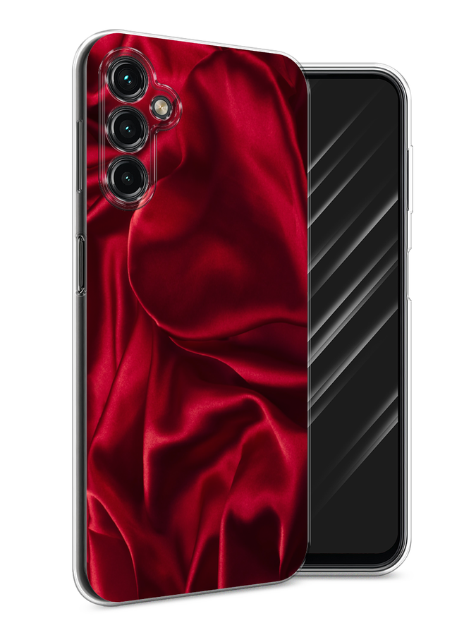 

Чехол Awog на Samsung Galaxy A14 4G "Текстура красный шелк", 2107950-3