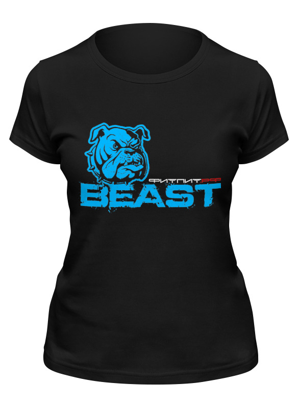 фото Футболка женская printio фитпит.рф - спортивное питание черная xl