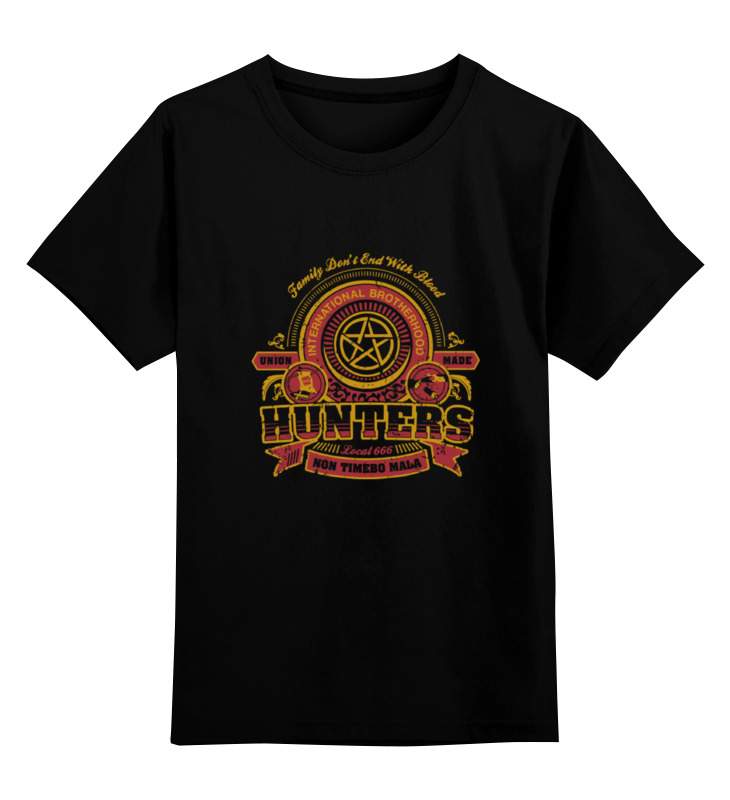 

Футболка детская Printio Hunters цв. черный р. 116, Hunters