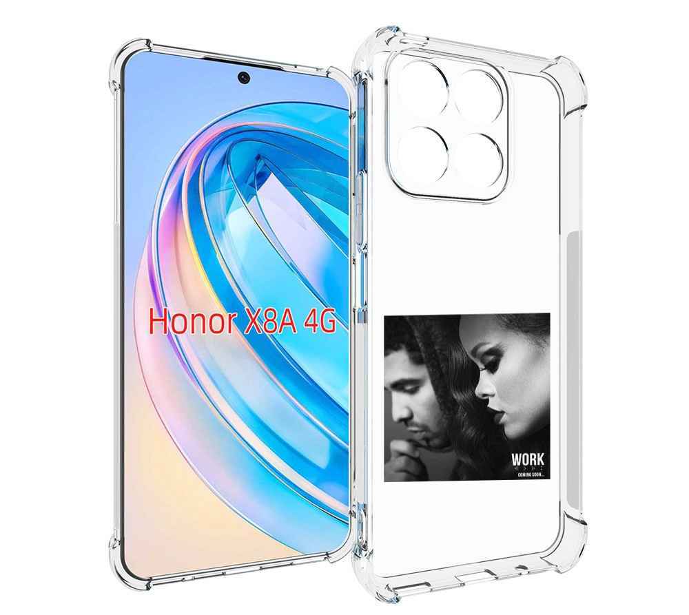 

Чехол MyPads Rihanna feat для Honor X8a, Tocco