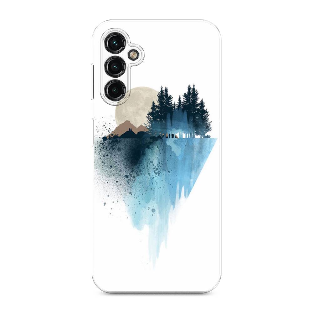 

Чехол Awog на Samsung Galaxy A14 4G "Горы 5", Голубой, 2107950-4