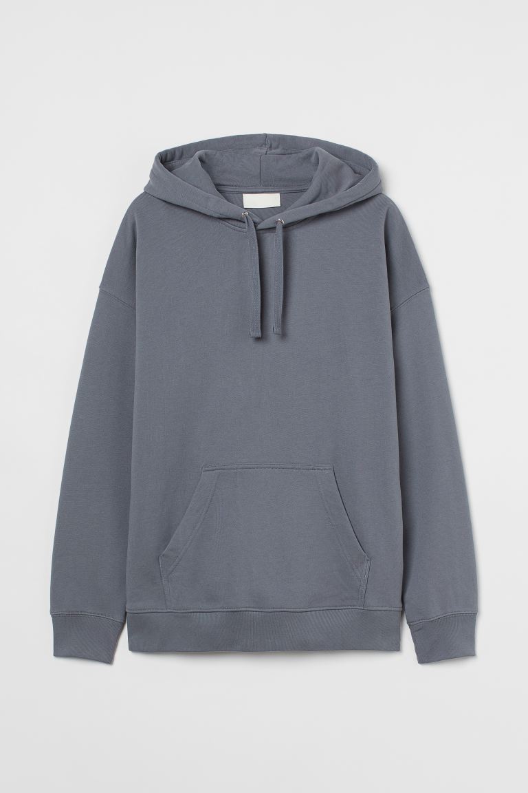 

Худи мужское H&M 0967543004 серое XL (доставка из-за рубежа), 0967543004