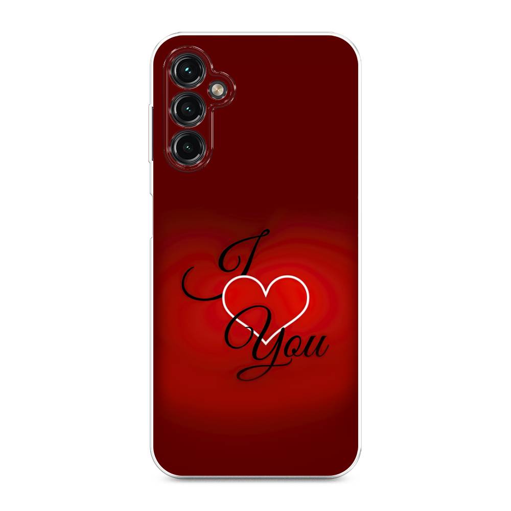 

Чехол Awog на Samsung Galaxy A14 4G "I love you 3", Красный;черный, 2107950-6