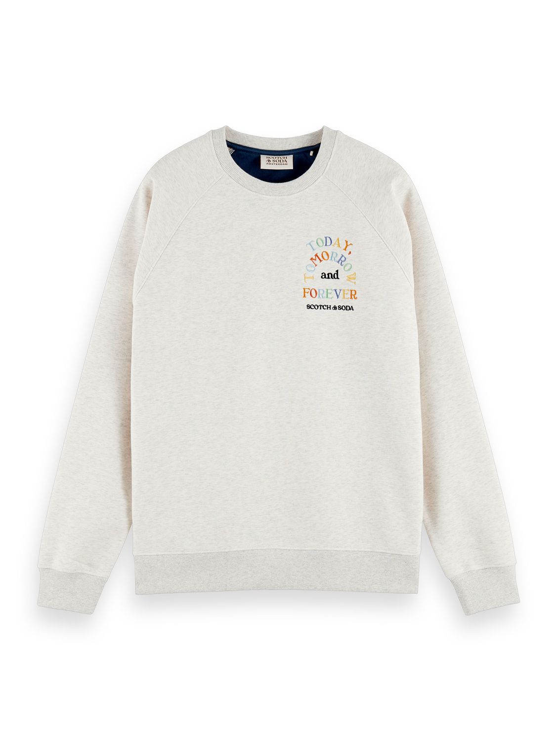 

Свитшот мужской Scotch & Soda 164502/0606 серый L, 164502/0606