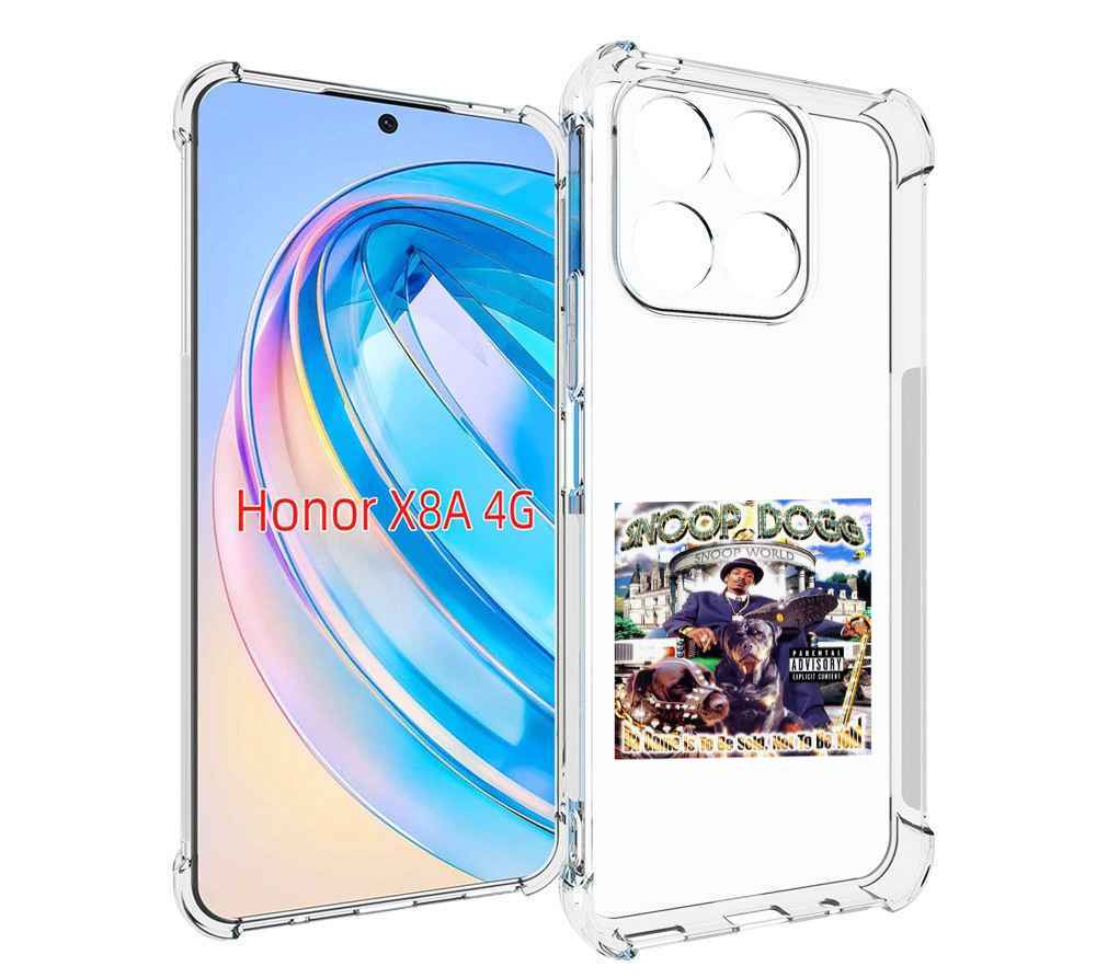 

Чехол MyPads Snoop Dogg DA GAME IS TO BE SOLD, NOT TO BE TOLD для Honor X8a, Tocco