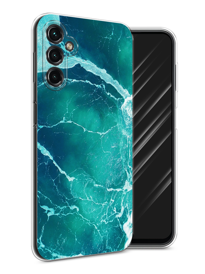 

Чехол Awog на Samsung Galaxy A14 4G "Изумрудный океан", Голубой;синий, 2107950-4